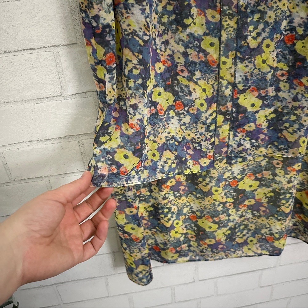 CABI Positano Flowered Layered Tunic Tank Top - Picture 6 of 11